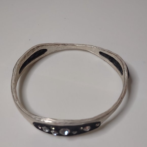 Weird Metal And Plastic Bangle - Picture 7 of 11